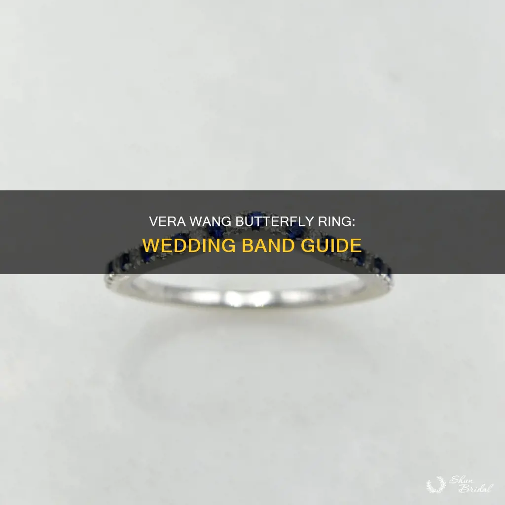 what wedding band goes with my vera wang butterfly ring