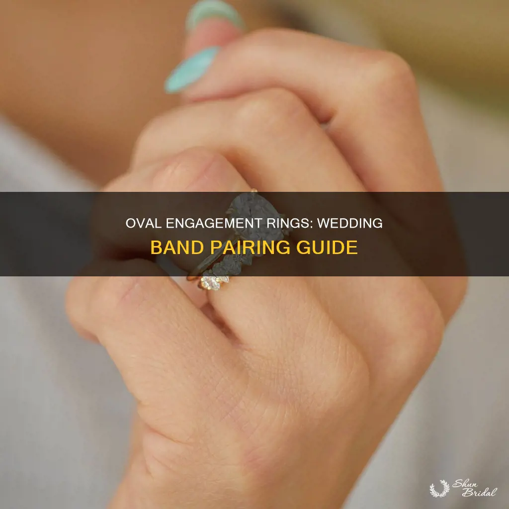 what wedding band goes with oval engagement ring