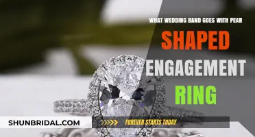 Pear-Shaped Engagement Ring: Wedding Band Style Guide