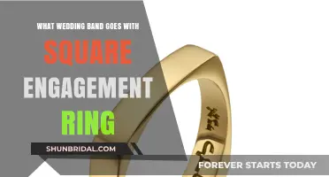 Square Engagement Ring: Wedding Band Style Guide