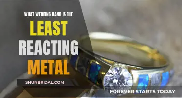 Wedding Bands: Least Reactive Metal Choice