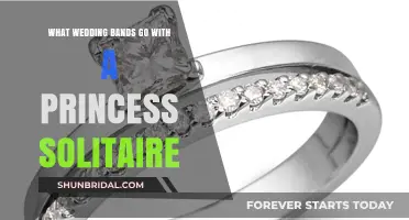 Perfect Wedding Bands to Complement Your Princess Solitaire Engagement Ring