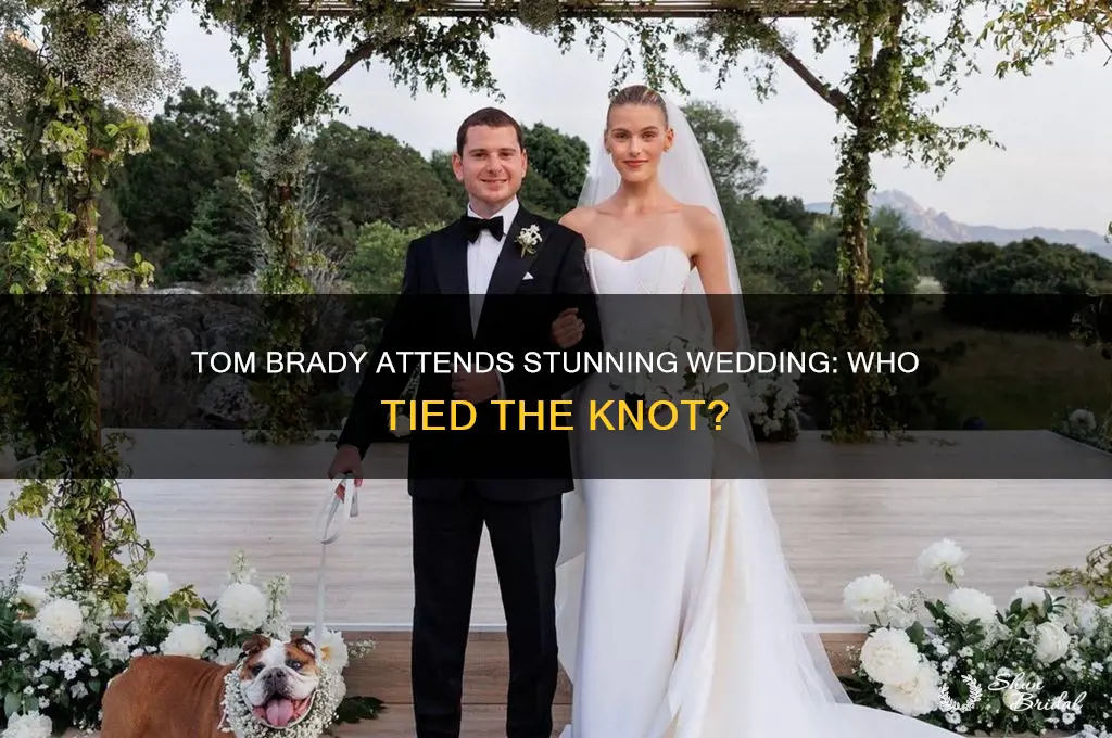 what wedding did tom brady go to