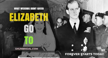 The Royal Absence: Which Wedding Did Queen Elizabeth Skip?