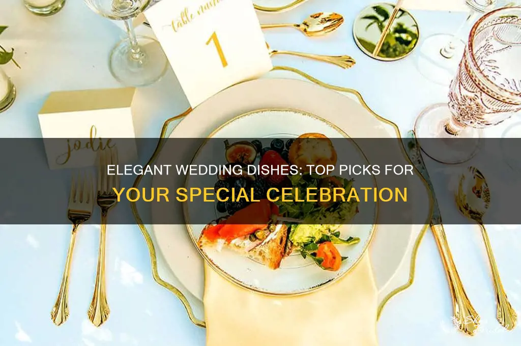 what wedding dishes to buy