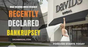 Who Designed the Dress? Wedding Designer Files for Bankruptcy