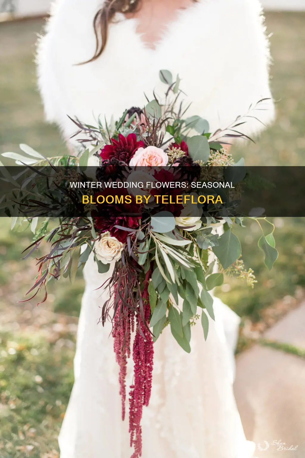 what wedding flowers are in season in winter teleflora