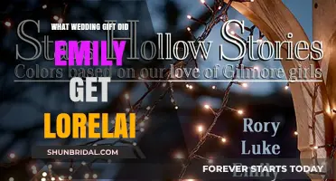 Emily's Wedding Gift to Lorelai: A Gilmore Girls Mystery Unveiled