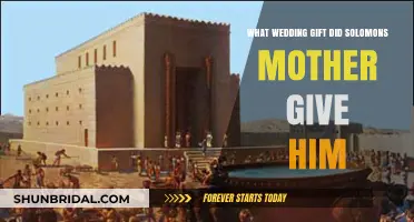 Solomon's Mother's Wedding Gift: A Biblical Treasure Unveiled