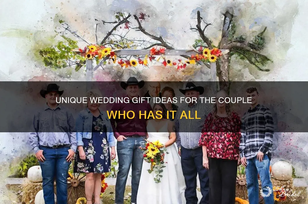 what wedding gift to buy for someone who has everything