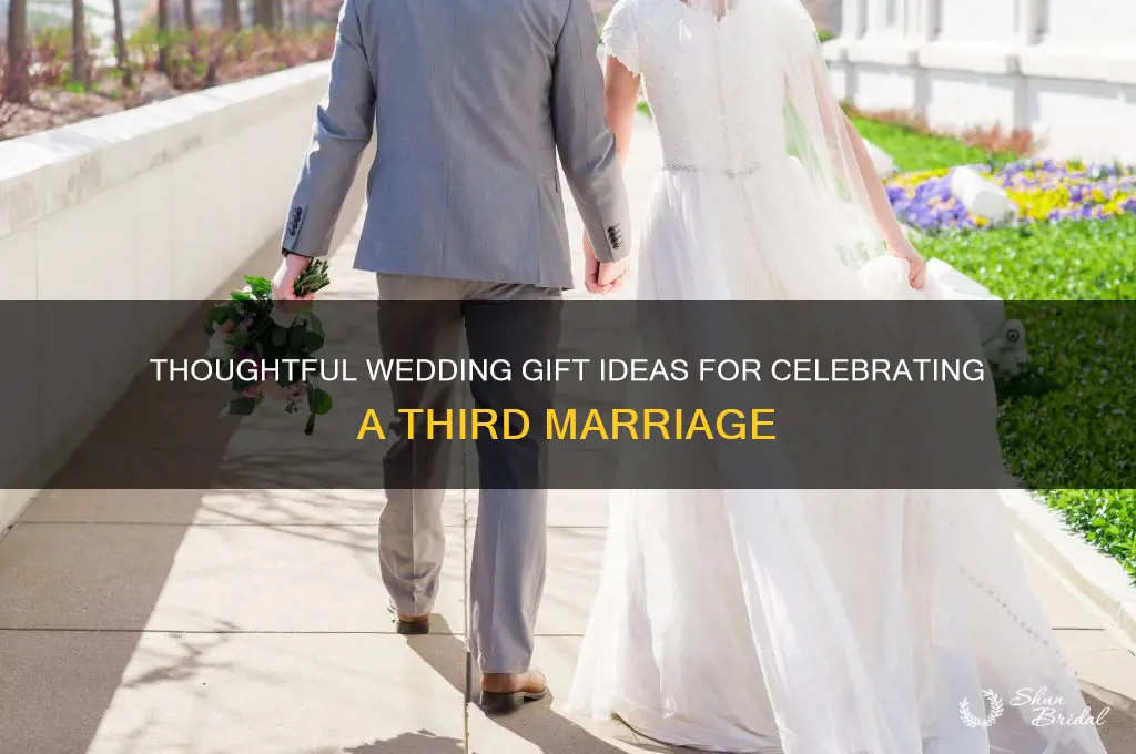 what wedding gift to get for 3rd marriage