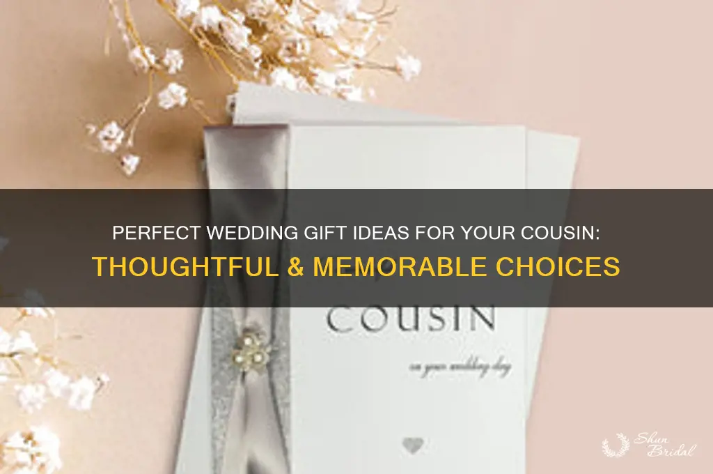 what wedding gift to get your cousin