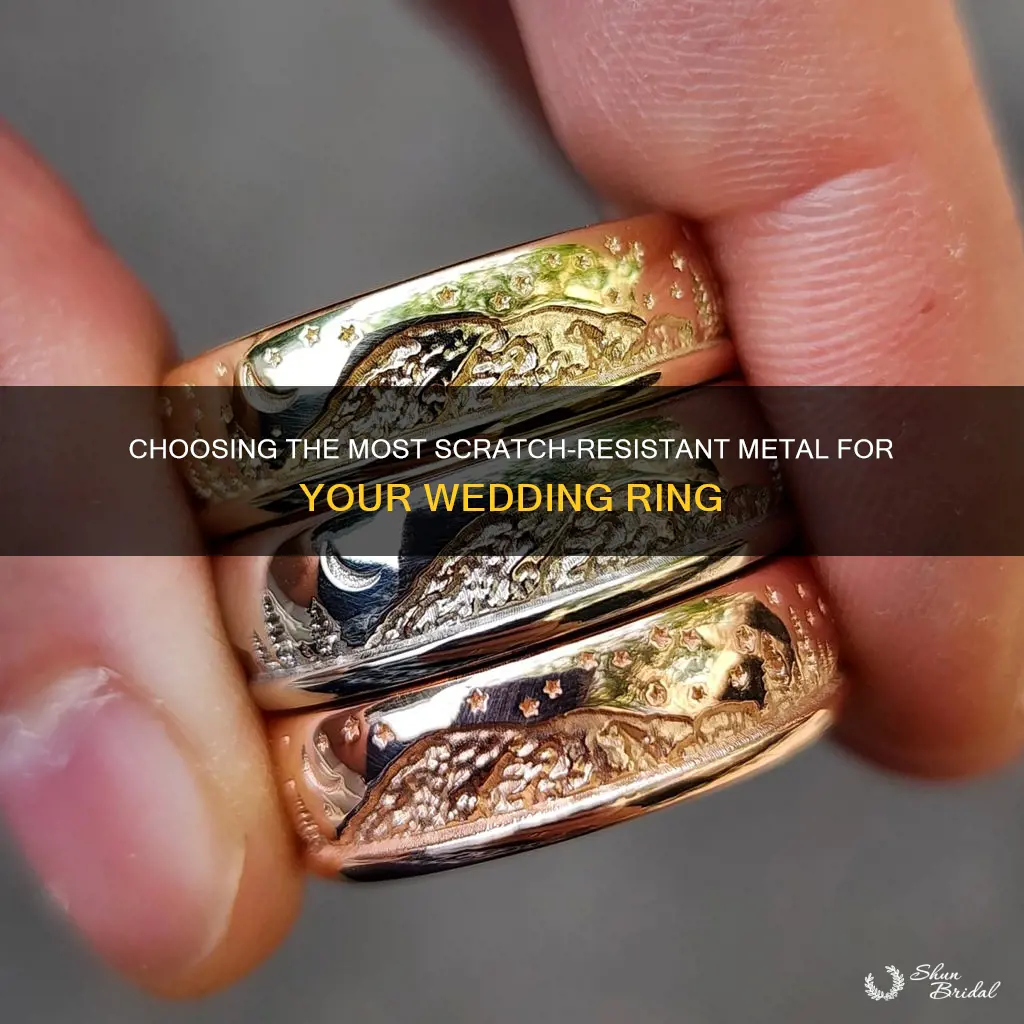 what wedding ring material is the most scratch resistant