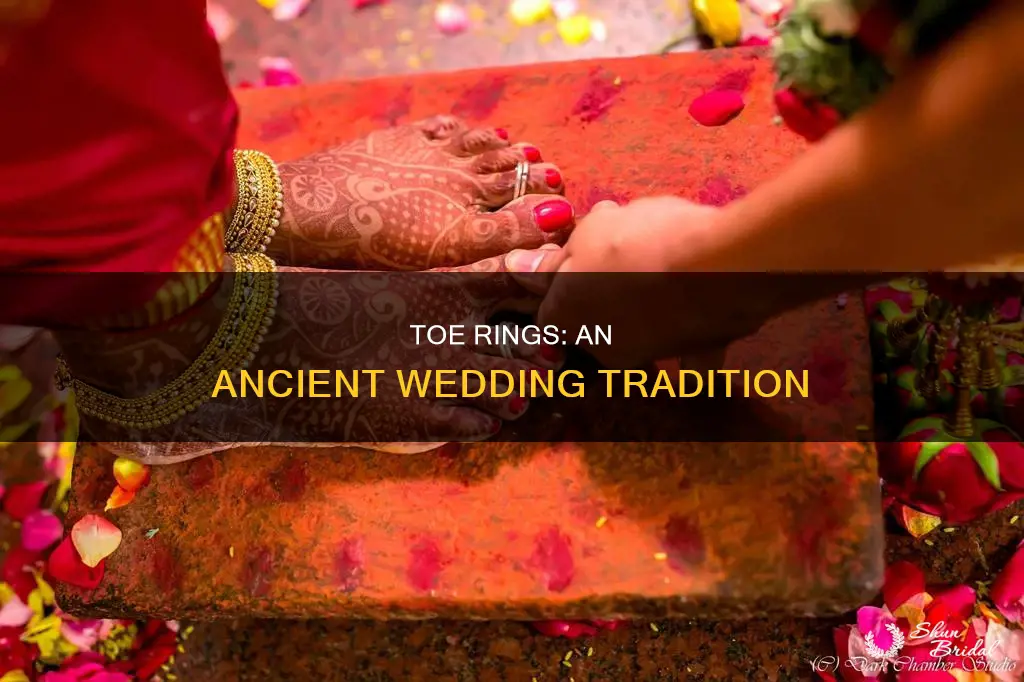 what wedding tradition uses a toe ring