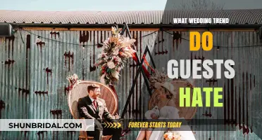 Unpopular Wedding Trends: What Guests Secretly Dread Attending