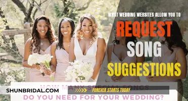 Wedding Song Suggestions: Websites for Guest Requests