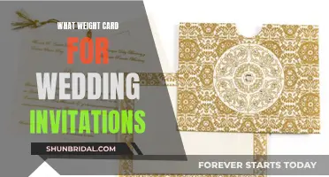 Choosing the Perfect Card Weight for Your Wedding Invitations