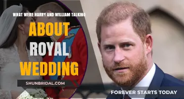 Harry and William's Candid Chat: Royal Wedding Secrets Revealed
