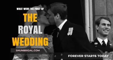 Unveiling the Historic Firsts of Royal Weddings Through the Ages