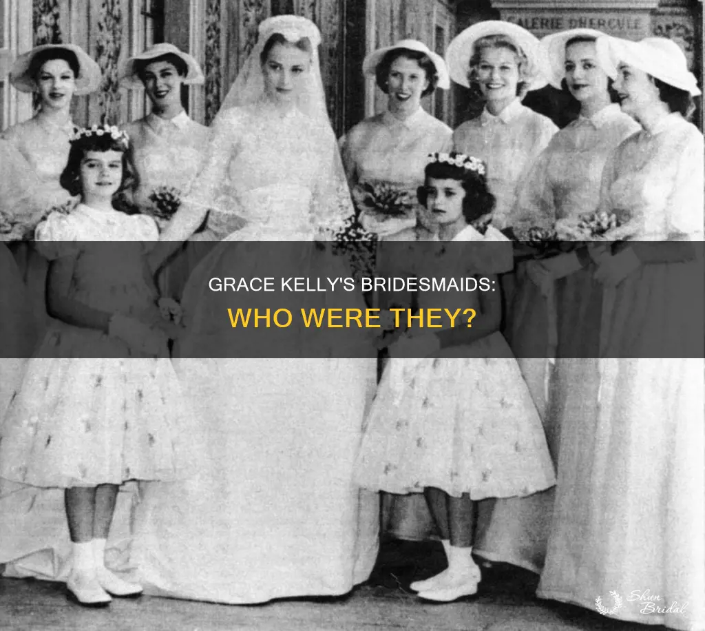 what were the names of grace kelly s bridesmaids