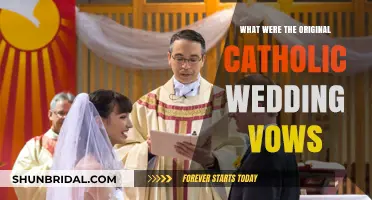 Exploring the Sacred Original Catholic Wedding Vows and Their Meaning
