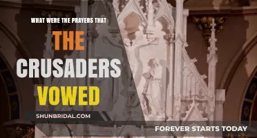 Crusaders' Sacred Vows: Unveiling Their Devout Prayers and Promises