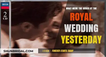 Royal Wedding Playlist: Yesterday's Memorable Songs and Highlights