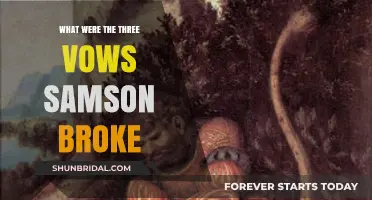 Samson's Downfall: The Three Nazirite Vows He Violated