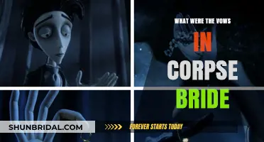 Corpse Bride's Eternal Vows: Unveiling the Heartfelt Promises in the Film