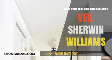 Perfect White Trim Pairings for Gossamer Veil by Sherwin Williams