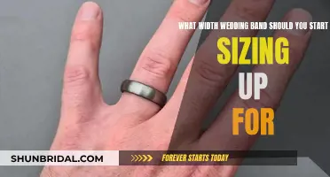 Wedding Band Width: When to Size Up