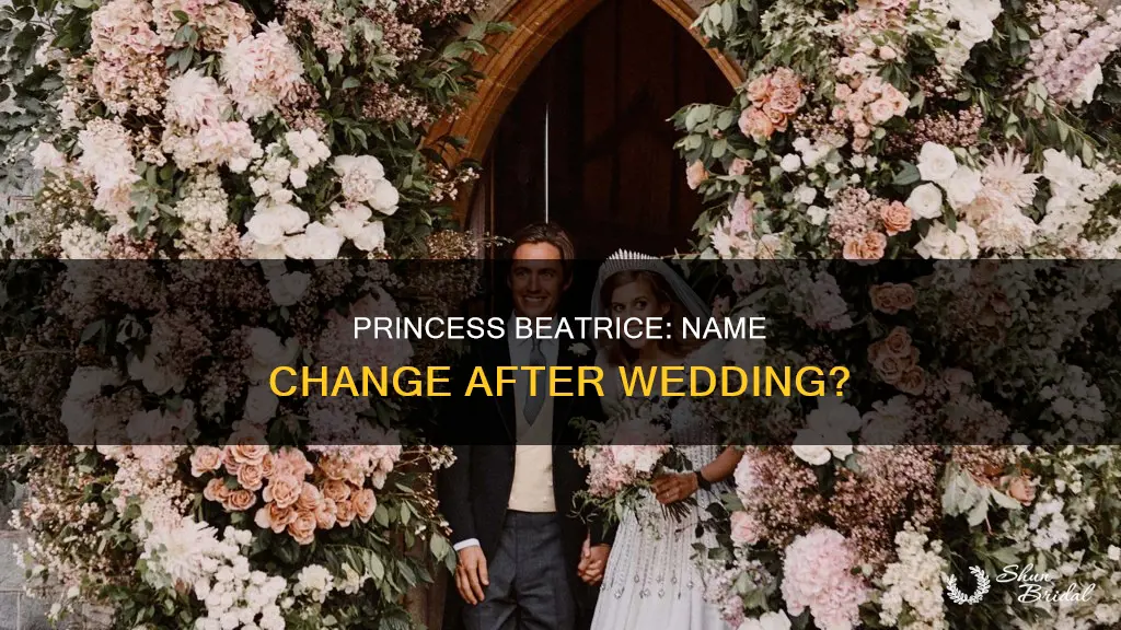 what will beatrice be called after wedding