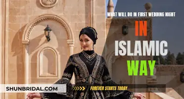 Islamic Newlyweds: First Night Traditions
