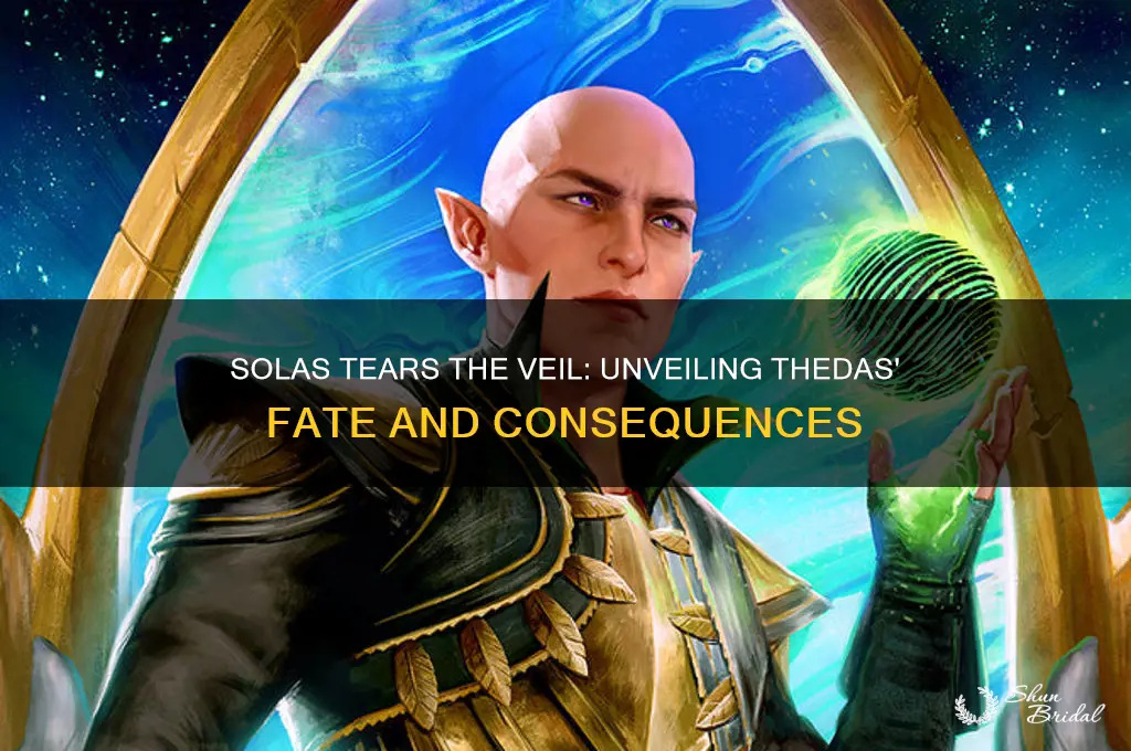 what will happen if solas tears down the veil