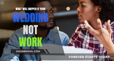 Wedding Woes: When the Big Day Doesn't Work Out