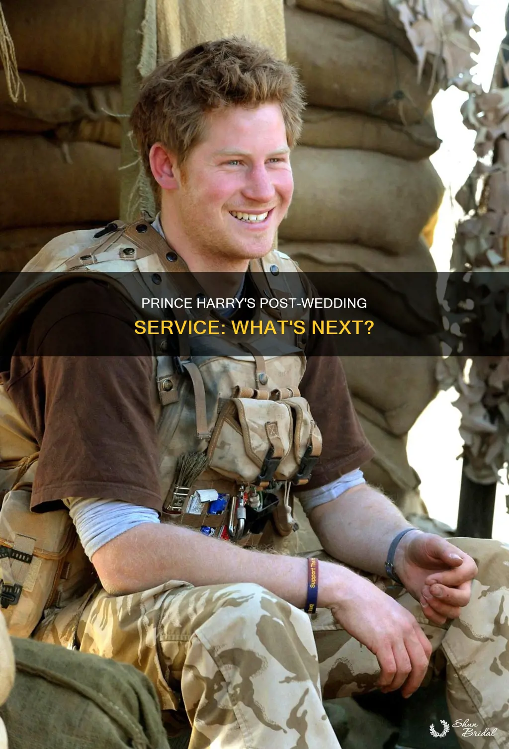what will prince harry do as service after the wedding