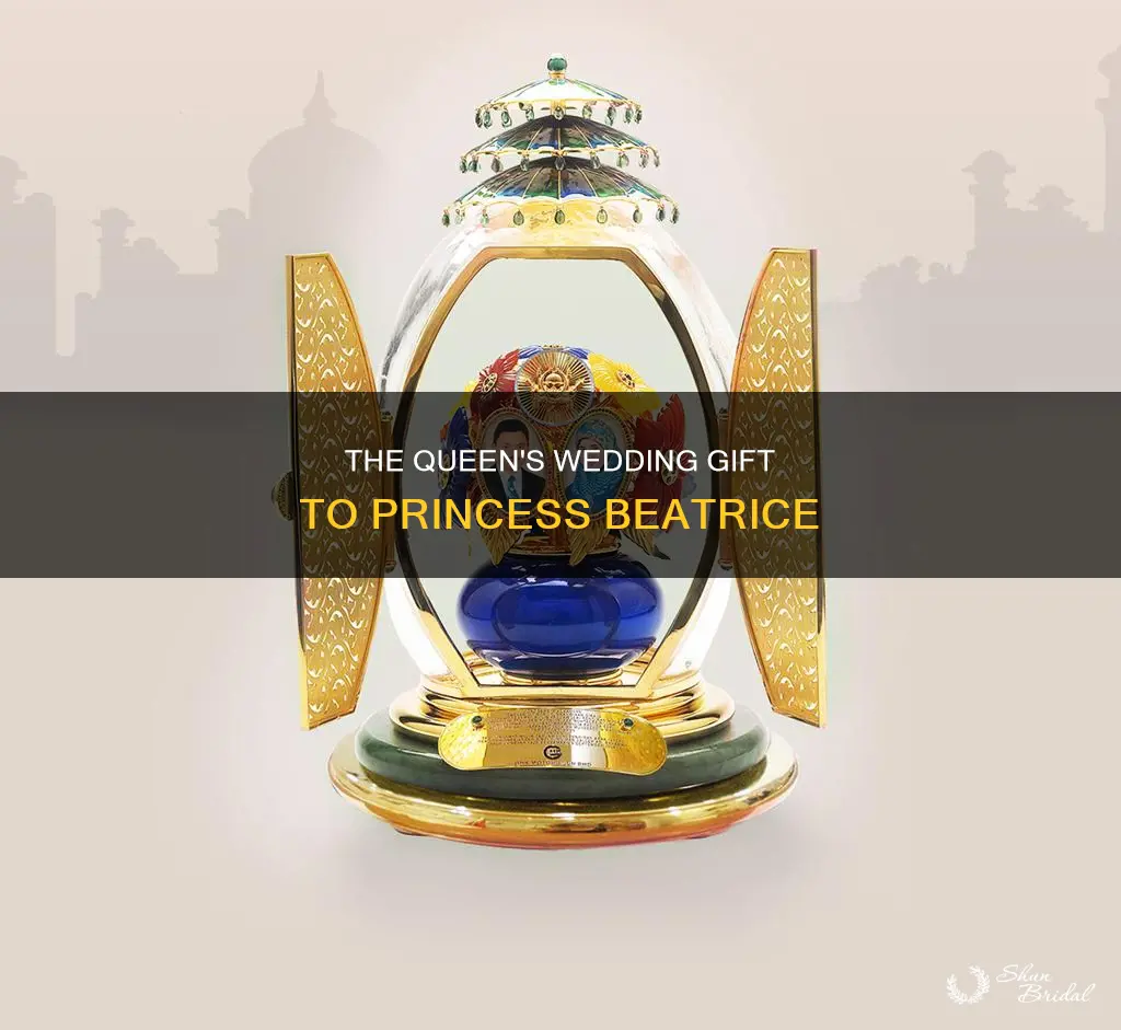 what will tge queen gift princess beatrice on her wedding