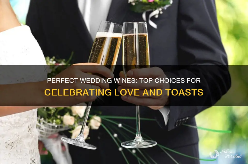 what wine do people like to drink at weddings
