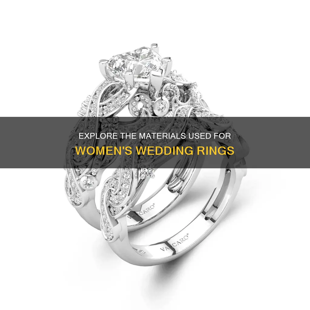 what womans wedding rings are made of