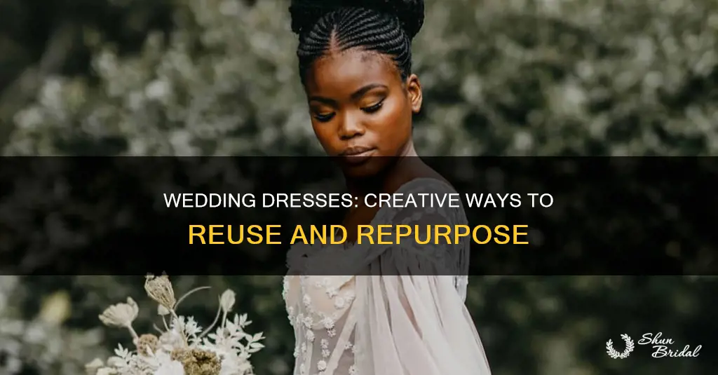 what women do with wedding dress