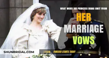 Princess Diana's Vow Omission: The Missing Word in Her Royal Marriage