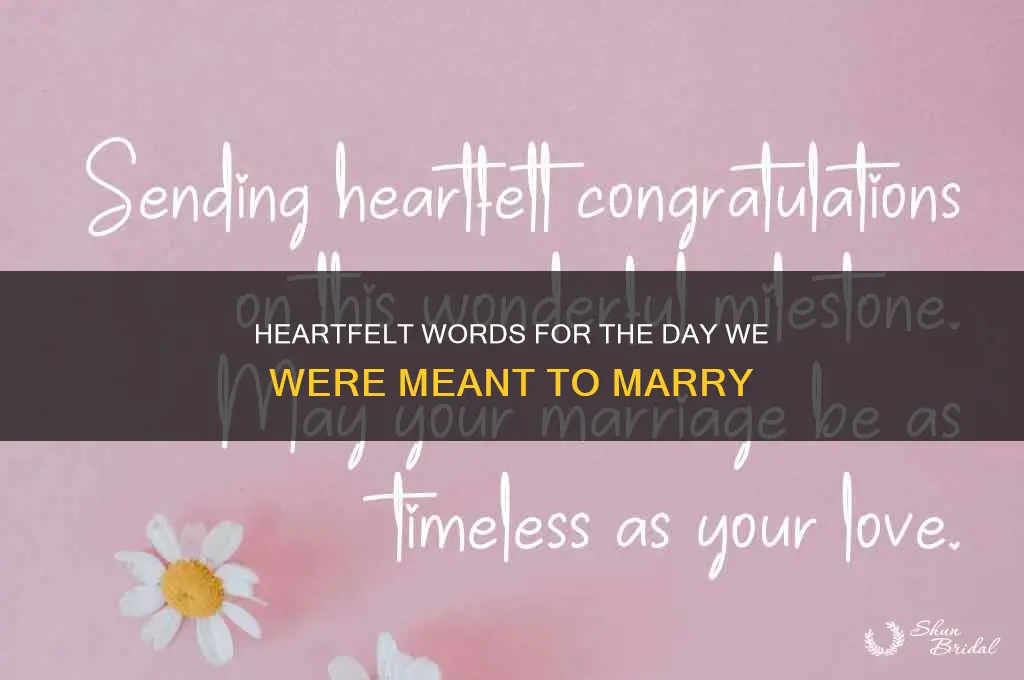 what would have been your wedding day card