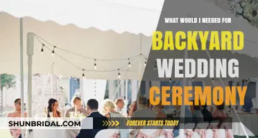 Essential Checklist for Planning a Perfect Backyard Wedding Ceremony
