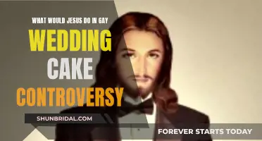 Jesus' Take on the Gay Wedding Cake Controversy