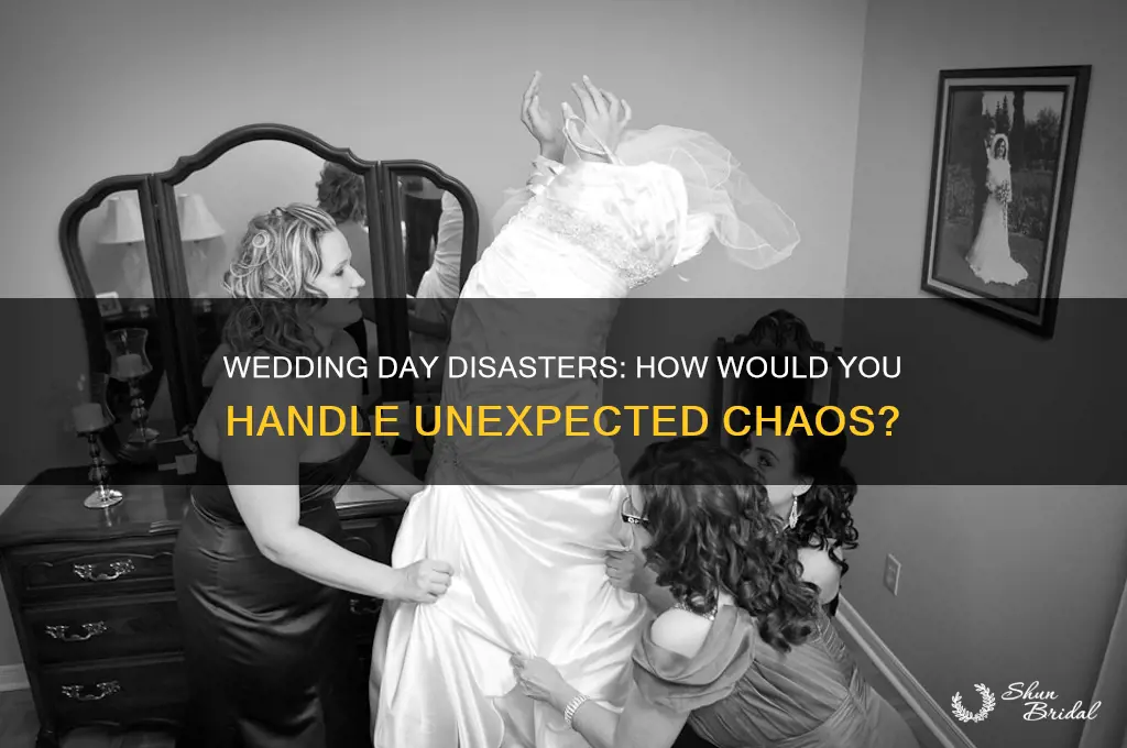 what would you do if it on your wedding day