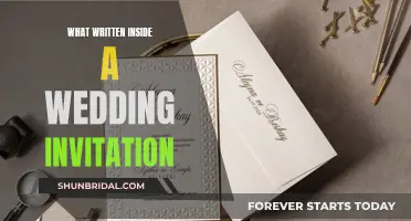 The Wedding Invitation: What's Included and Why