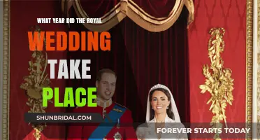 The Royal Wedding: A Historic Celebration and Its Memorable Year