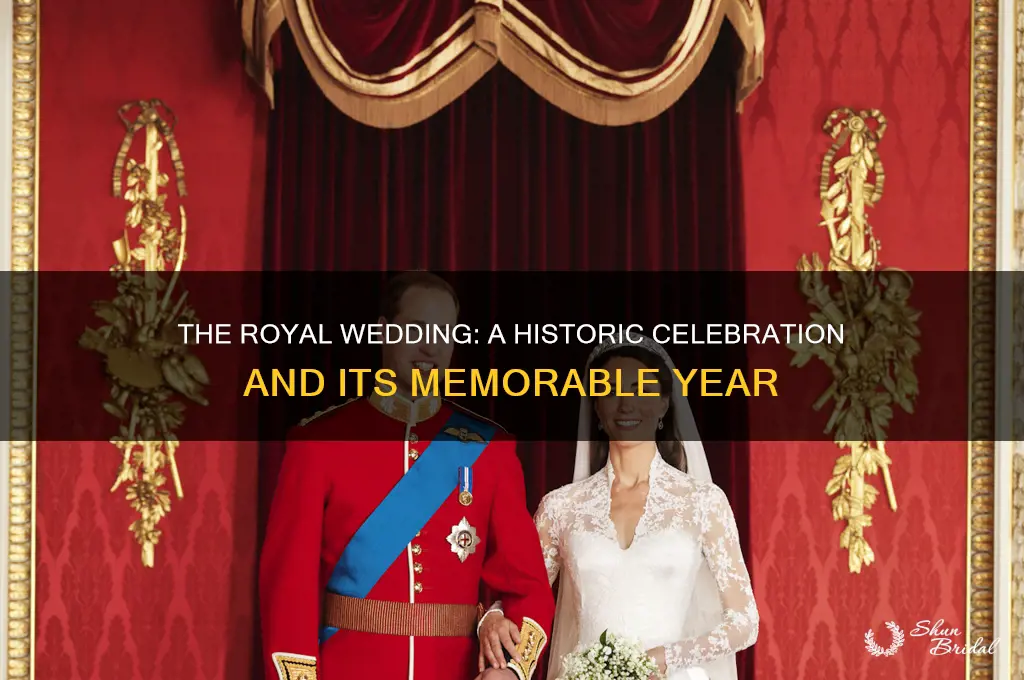 what year did the royal wedding take place