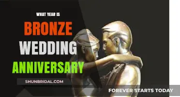 Celebrating Love: When is Your Bronze Wedding Anniversary?