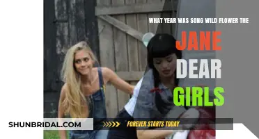 Wild Flower" by The JaneDear Girls: Release Year Reveale